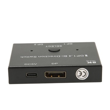 DP 1.4 SWITCH РАЗДЕЛИТЕЛЬ ПОРТА ДИСПЛЕЯ 8K
