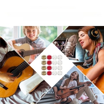 Потенциометры для электрогитары, 16 шт., простая практичная ручка громкости для гитары