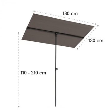 Садовый зонт Flex-Shade L, 130 x 180 см