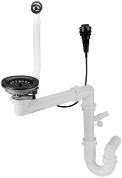 Syfon Kernau KS-SS 1B Gun Metal Nano automatyczny