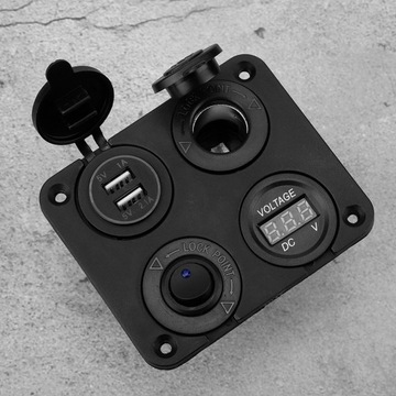 РАЗЪЕМ ПРИкуривателя USB 12V ПАНЕЛЬ ПЕРЕКЛЮЧАТЕЛЕЙ