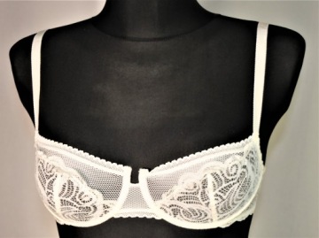 КРУЖЕВО БУРЖЕ, БЮСТГАЛТЕР ПОД СТЕНКОЙ, БЕЛЫЙ 70C 544C -70%