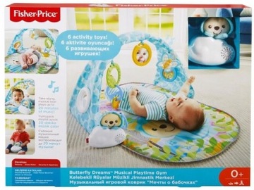 КОВрик МЕДВЕДЬ СО ЗВУКАМИ FISHER PRICE DYW46