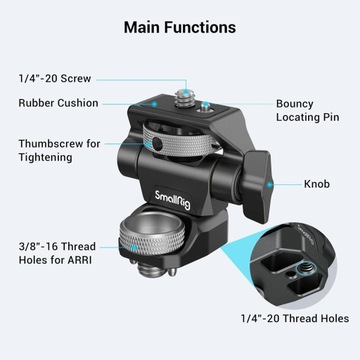 SmallRig 2903B Крепление монитора с помощью винта 3/8, крепление 3A20 ARRI
