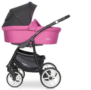 МНОГОФУНКЦИОНАЛЬНАЯ КОЛЯСКА 3 в 1 Riko BASIC SPORT MAGENTA