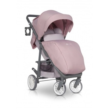 ПРОГУЛЯЮЩАЯ КОЛЯСКА EURO-CART FLEX ДО 22 КГ. РОЗОВЫЙ