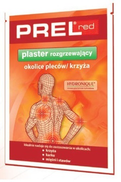 Prel Red Plastry rozgrzewające na obrzęki 3 sztuki