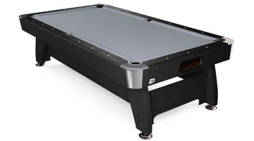 ЧЕРНЫЙ БИЛЬЯРДНЫЙ СТОЛ Серые тканевые бильярдные столы с аксессуарами 7 футов