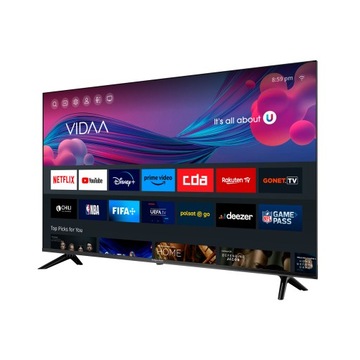 Telewizor SMART TV 4K UHD WiFi 65 cali Bluetooth VIDAA APLIKACJE Netflix