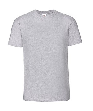 KOSZULKA FRUIT OF THE LOOM PREMIUM HeatherGrey 3XL