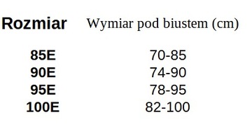 Biustonosz YALISI10 A3788 półmiękki koronka lila 95E