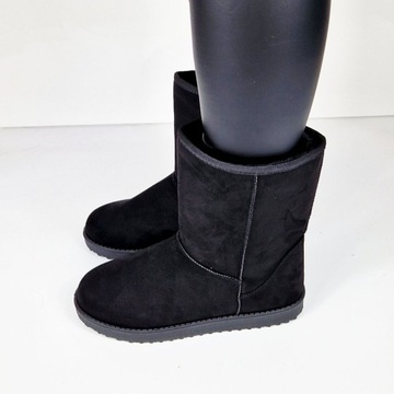 ЧЕРНЫЕ ЭСКИМОССКИЕ СНЕЖНЫЕ БОТИНКИ EMU MUKLUKI ANKLES 38