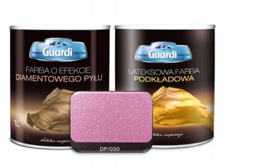 Farba o efekcie diamentowego pyłu 1Lfar.+1Lp.DP030