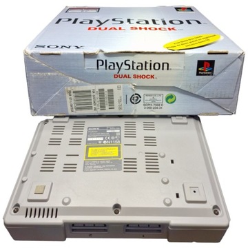 РЕТРО PLAYSTATION PSX PS1 SCPH-7502 КОНСОЛЬНАЯ КОРОБКА КОРОБКА КАРТОННЫЙ НАБОР