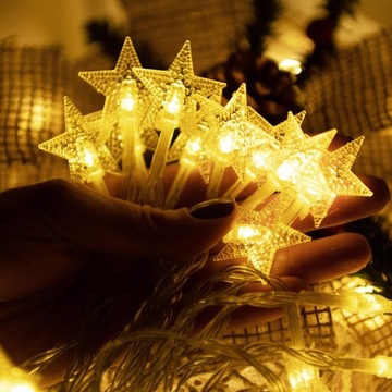 ЕЛОЧНЫЕ ОГНИ, СВЕТОДИОДНЫЕ ЗВЕЗДЫ, БАТАРЕИ