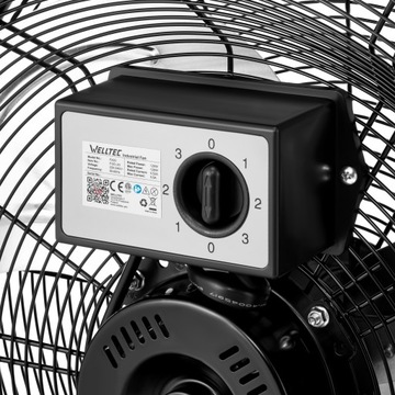 WELLTEC FX20 — ПРОМЫШЛЕННЫЙ ВЕНТИЛЯТОР | 508 мм | до 5400 м³/ч | 3 СКОРОСТИ