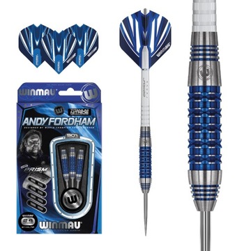 LOTKI RZUTKI STEEL TIP WINMAU ANDY FORDHAM 24G