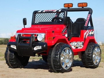 Автомобиль на аккумуляторе для 2 человек весом до 50 кг Огромный внедорожник Drifter Pilot 2.4.