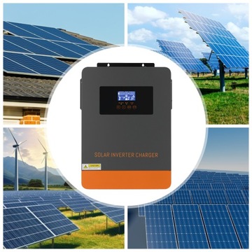 3000 Вт СОЛНЕЧНЫЙ ИНВЕРТОР ГИБРИДНЫЙ АВТОНОМНЫЙ ИНВЕРТОР 24 В постоянного тока 230 В 80 А MPPT