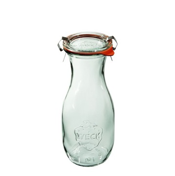 Butelka SAFTFLASCHE 530 ml komplet 6 szt WECK