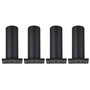 Regulowane Nogi Meblowe Stopki Meblowe 12cm Czarne