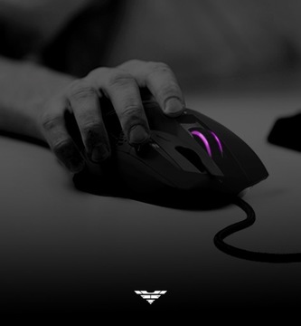 Игровая мышь RGB PREYON с разрешением 12400 точек на дюйм для геймеров