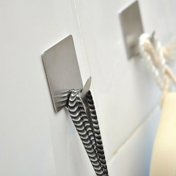 Вешалки Самоклеящиеся стальные крючки 6 шт.