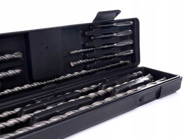 НАБОР СВЕРЛ ПО БЕТОНУ SDS PLUS 11 ШТ.