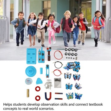 Набор научных магнитов. Физические эксперименты.