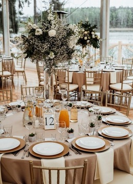 СВАДЕБНЫЙ БАНКЕТНЫЙ СТУЛ, МЕТАЛЛ КЬАВАРИ ТИФФАНИ, шампанское