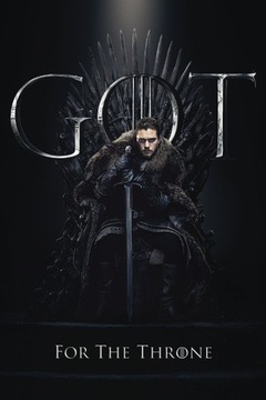 Plakat Gra o Tron Jon For The Throne 61x91,5 cm