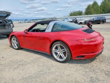 Porsche 911 991 Carrera 4/4S Cabrio Facelifting 3.0 370KM 2017 Porsche 911 911 TARGA RED 3.0 3.0 Benzyna 370KM, zdjęcie 2
