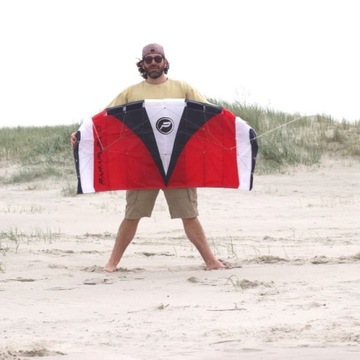 Учебный кайт Paraflex 2022 Красный/Белый - 1,7