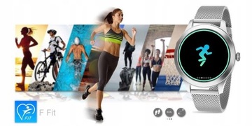 Женские SMARTWATCH G.Rossi SW014G -1 Серебристые