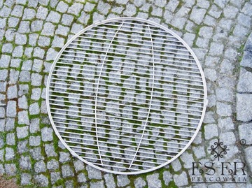 Решетка-гриль из нержавеющей стали 70 см INOX круглая ES-ER