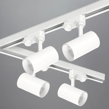 Комплект трекового освещения 2м+1м + разъем + 4 лампы + блок питания + заглушка