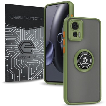CASE ETUI PANCERNE + SZKŁO do MOTOROLA EDGE 30 NEO