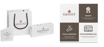 Giewont GW450-2 Черный + черный кожаный ремешок