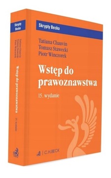 WSTĘP DO PRAWOZNAWSTWA Z TESTAMI ONLINE W.15 PRACA ZBIOROWA