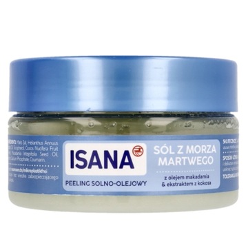 Isana Peeling Solno Olejowy Sól z Morza Martwego