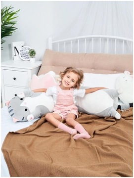 КОТЕНОК МИШКА ТЕДДИ, ДЛИННЫЙ 110 СМ, СЛАДКИЙ СОУС ДЛЯ КОШКИ, ИГРУШКА-МАСКОТ ДЛЯ ОБНИМАНИЙ