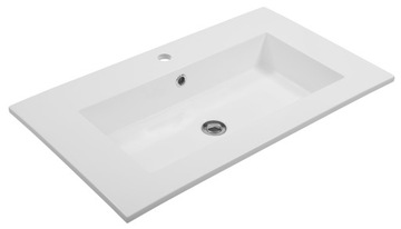 UMYWALKA MEBLOWA BIAŁA KONGLOMERAT 80 cm