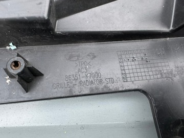 HYUNDAI I10 3 III 19-23R MASKA MŘÍŽKA NÁRAZNÍKU PŘEDNÍ 86351-K7000