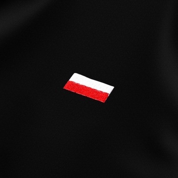 Red is Bad Koszulka damska czarna Flaga Haft - L