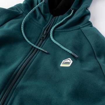 Bluza męska rozpinana Elbrus RUFO Zielona XL