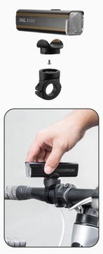 Велосипедный фонарь передний 90° IPX6 ROCKBROS RHL1000lm