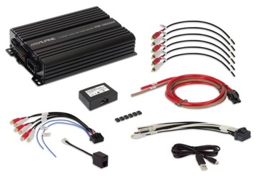 ALPINE PDP-E802DSP УСИЛИТЕЛЬ СО ЗВУКОВЫМ ПРОЦЕССОРОМ 8x100 Вт RMS WiFi ОПТИЧЕСКИЙ