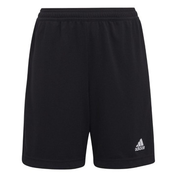 Spodenki treningowe dla dzieci adidas Entrada 22 czarne H57498 116cm
