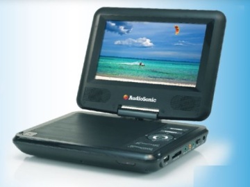 Портативный 12 В 230 В DVD Mp3 USB чехол Аксессуары Кабели БОЛЬШОЙ ЭКРАН 7 дюймов 18 см