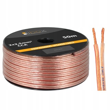 Kabel głośnikowy Libox LB0009-50 2 x 2,5 mm² 50 m